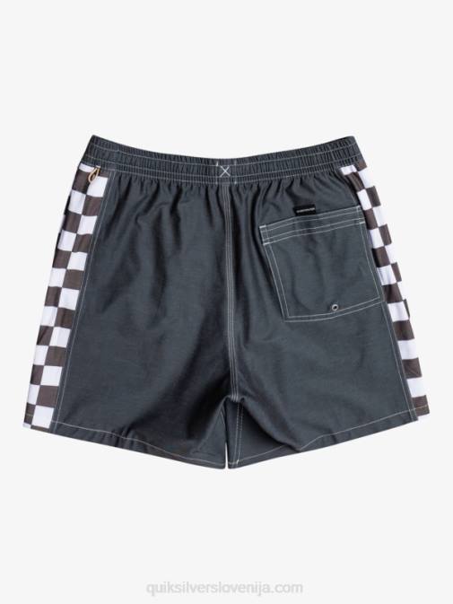 Quiksilver PJ4H1674 moški Črna hempstretch original arch 17 volleys