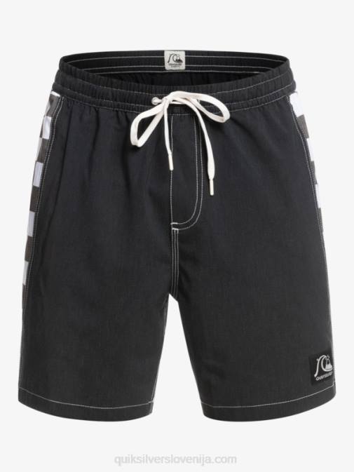 Quiksilver PJ4H1674 moški Črna hempstretch original arch 17 volleys