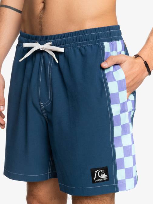 Quiksilver PJ4H1676 moški insignija modra hempstretch original arch 17 volleys