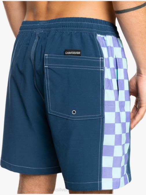 Quiksilver PJ4H1676 moški insignija modra hempstretch original arch 17 volleys