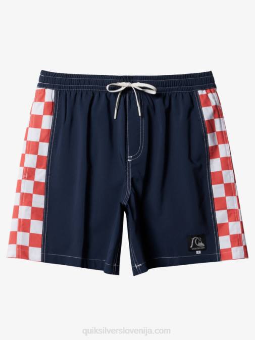 Quiksilver PJ4H1678 moški mornarsko modri blazer hempstretch original arch 17 volleys