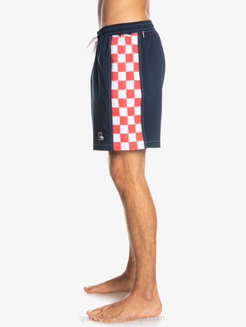 Quiksilver PJ4H1678 moški mornarsko modri blazer hempstretch original arch 17 volleys