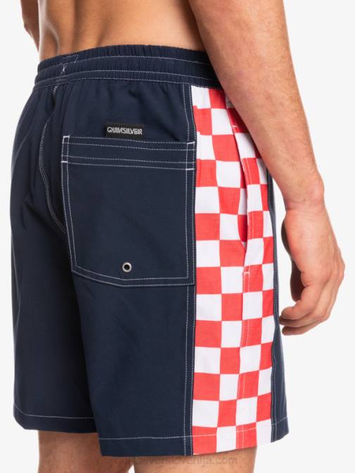 Quiksilver PJ4H1678 moški mornarsko modri blazer hempstretch original arch 17 volleys