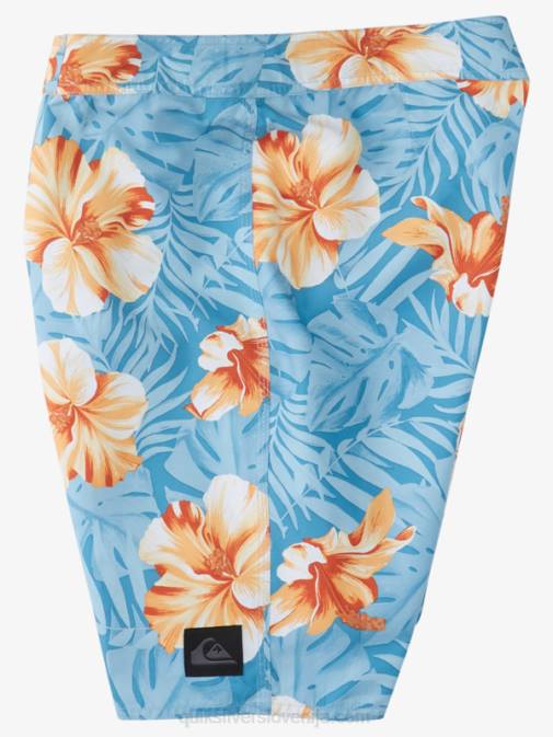Quiksilver PJ4H1684 moški morsko pristanišče d cvetlični vsakdanje klasične cvetlične kratke hlače 20
