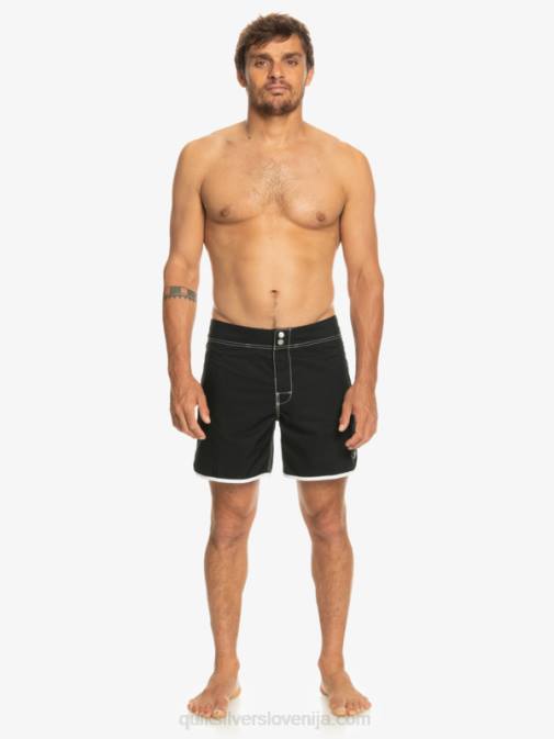 Quiksilver PJ4H168 moški Črna originalne hlače za desko Scallop snap 16
