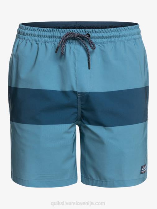 Quiksilver PJ4H1690 moški deželno modra omni training 17 raztegljive kratke hlače