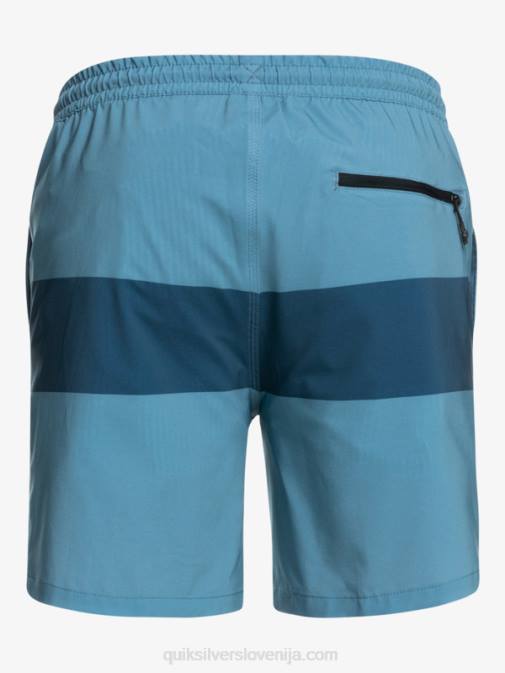 Quiksilver PJ4H1690 moški deželno modra omni training 17 raztegljive kratke hlače