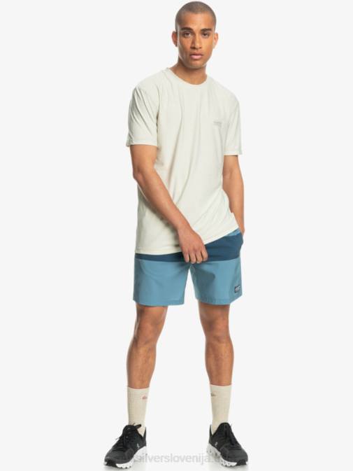 Quiksilver PJ4H1690 moški deželno modra omni training 17 raztegljive kratke hlače