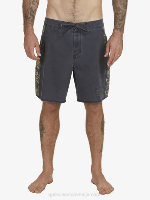 Quiksilver PJ4H1697 moški Črna deskarske hlače surfsilk arch 18