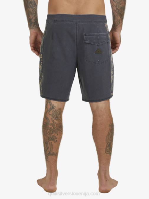 Quiksilver PJ4H1697 moški Črna deskarske hlače surfsilk arch 18