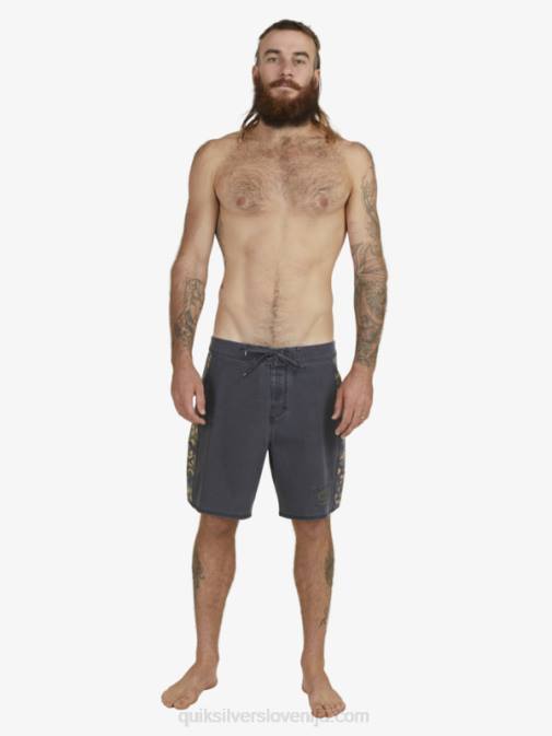 Quiksilver PJ4H1697 moški Črna deskarske hlače surfsilk arch 18