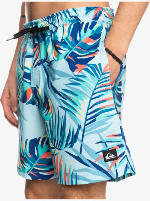 Quiksilver PJ4H1707 moški ledena voda ocean mix 17 volejev