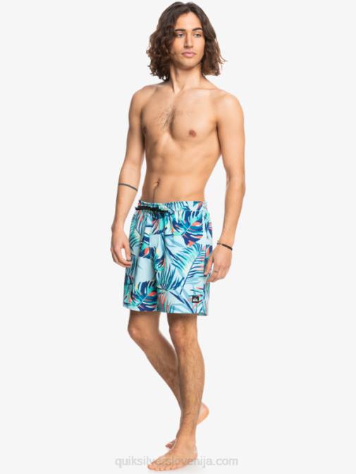 Quiksilver PJ4H1707 moški ledena voda ocean mix 17 volejev