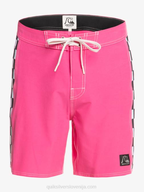 Quiksilver PJ4H1732 moški šokantno roza originalne kratke hlače arch 18