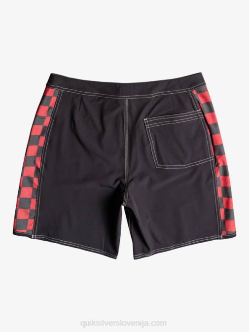 Quiksilver PJ4H1734 moški rubinasto vino originalne kratke hlače arch 18