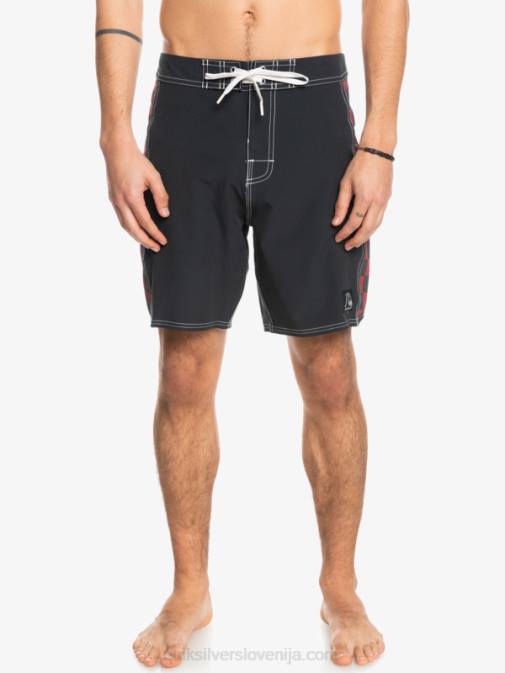 Quiksilver PJ4H1734 moški rubinasto vino originalne kratke hlače arch 18