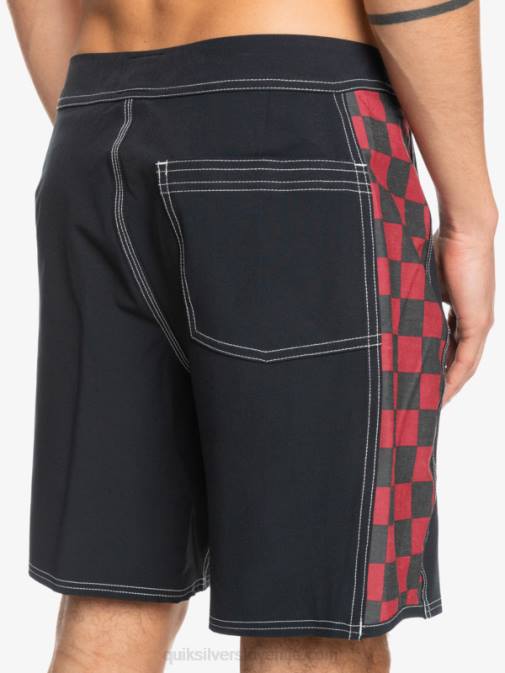 Quiksilver PJ4H1734 moški rubinasto vino originalne kratke hlače arch 18