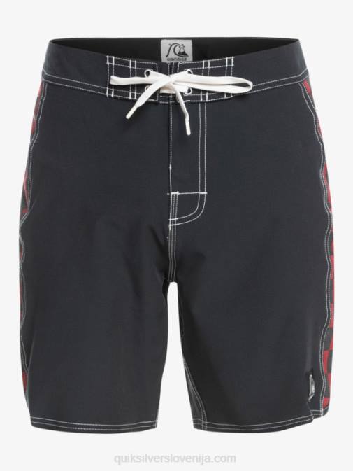 Quiksilver PJ4H1734 moški rubinasto vino originalne kratke hlače arch 18