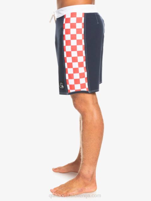 Quiksilver PJ4H1736 moški mornarsko modri blazer originalne kratke hlače arch 18