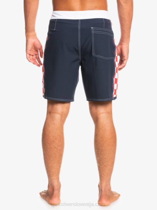 Quiksilver PJ4H1736 moški mornarsko modri blazer originalne kratke hlače arch 18