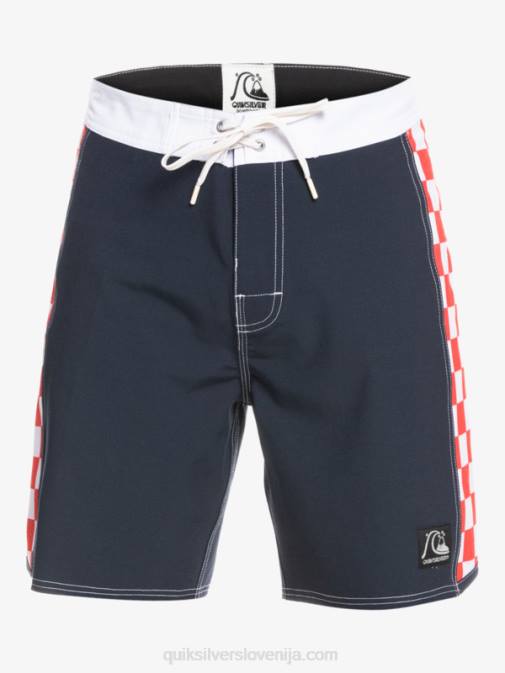 Quiksilver PJ4H1736 moški mornarsko modri blazer originalne kratke hlače arch 18