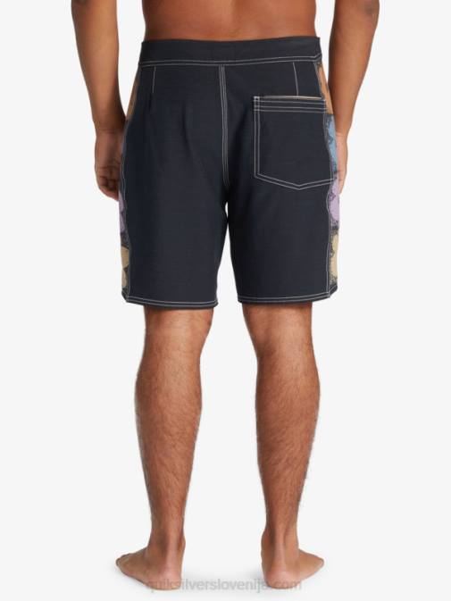 Quiksilver PJ4H1737 moški Črna originalne kratke hlače arch 18