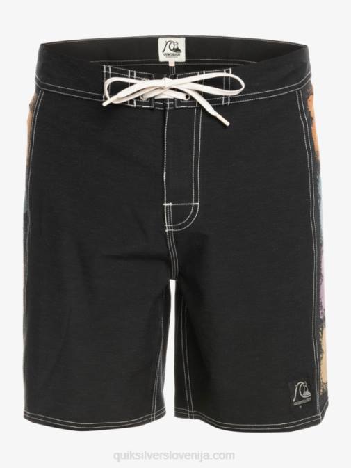 Quiksilver PJ4H1737 moški Črna originalne kratke hlače arch 18