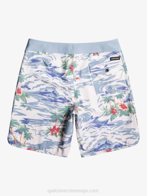 Quiksilver PJ4H1739 moški breza kratke hlače iz konoplje scallop 19