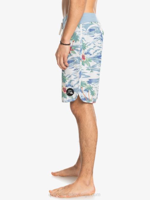 Quiksilver PJ4H1739 moški breza kratke hlače iz konoplje scallop 19