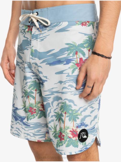 Quiksilver PJ4H1739 moški breza kratke hlače iz konoplje scallop 19