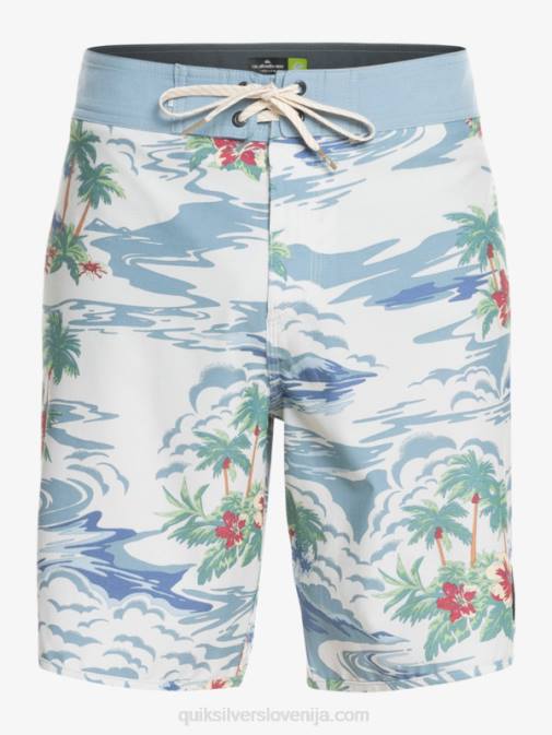 Quiksilver PJ4H1739 moški breza kratke hlače iz konoplje scallop 19