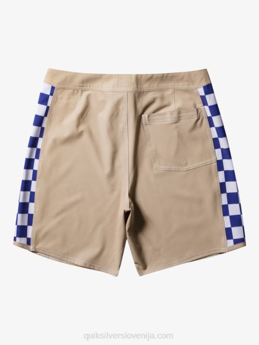 Quiksilver PJ4H173 moški olivno siva originalne kratke hlače arch 18