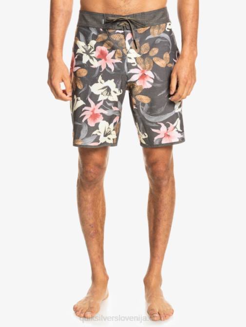 Quiksilver PJ4H1740 moški asfalt kratke hlače iz konoplje scallop 19