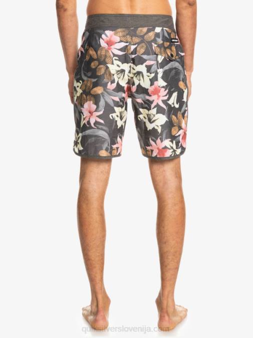 Quiksilver PJ4H1740 moški asfalt kratke hlače iz konoplje scallop 19
