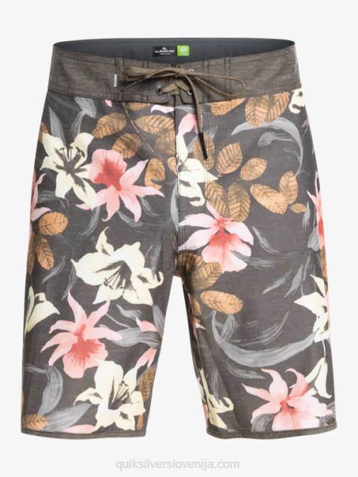 Quiksilver PJ4H1740 moški asfalt kratke hlače iz konoplje scallop 19