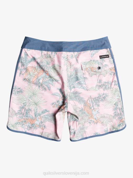 Quiksilver PJ4H1744 moški g-land zastrta vrtnica kratke hlače iz konoplje scallop 19