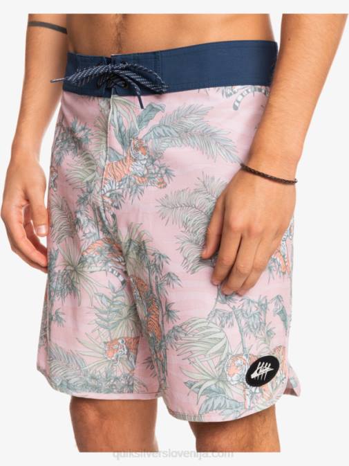 Quiksilver PJ4H1744 moški g-land zastrta vrtnica kratke hlače iz konoplje scallop 19