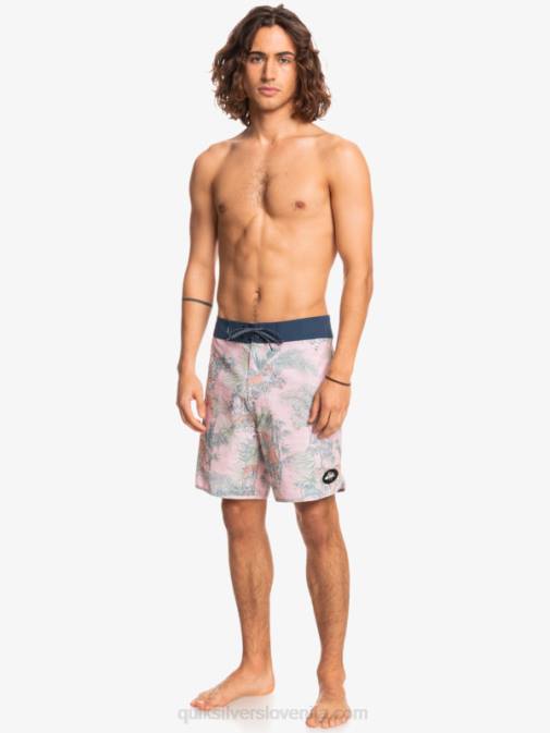 Quiksilver PJ4H1744 moški g-land zastrta vrtnica kratke hlače iz konoplje scallop 19