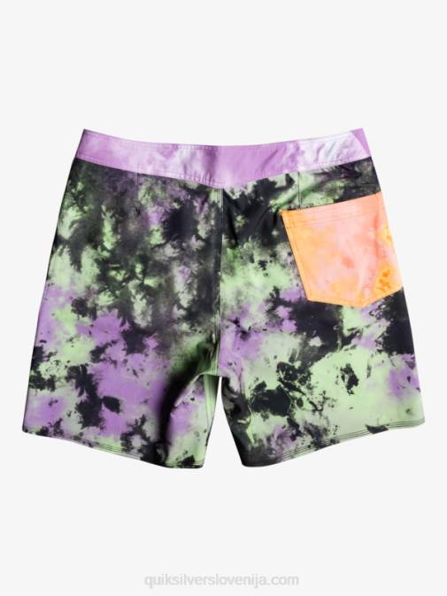 Quiksilver PJ4H1745 moški žadna limeta surfsilk acid wash 18 hlače za desko