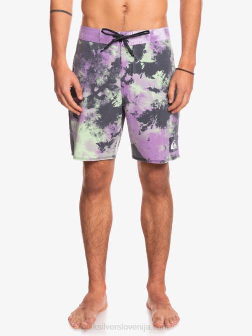 Quiksilver PJ4H1745 moški žadna limeta surfsilk acid wash 18 hlače za desko