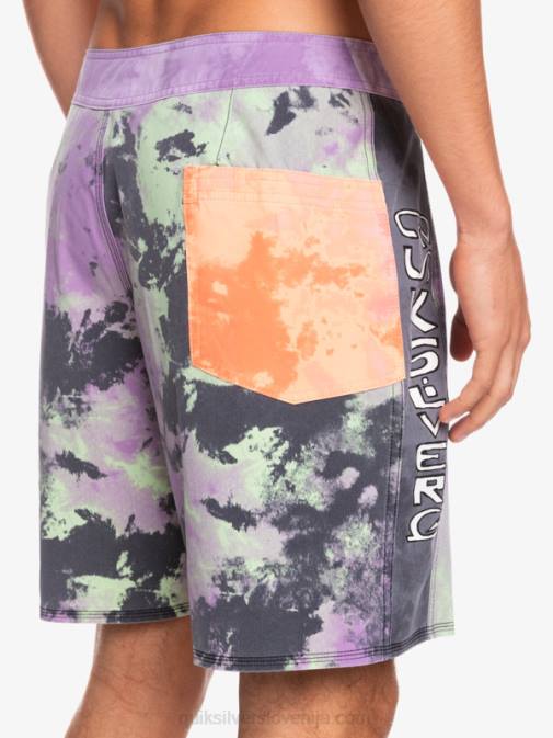 Quiksilver PJ4H1745 moški žadna limeta surfsilk acid wash 18 hlače za desko