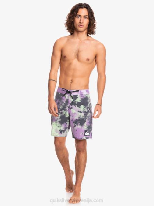 Quiksilver PJ4H1745 moški žadna limeta surfsilk acid wash 18 hlače za desko