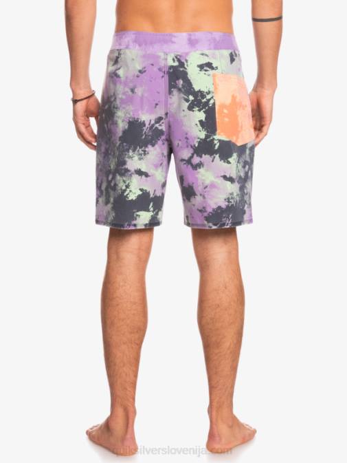 Quiksilver PJ4H1745 moški žadna limeta surfsilk acid wash 18 hlače za desko