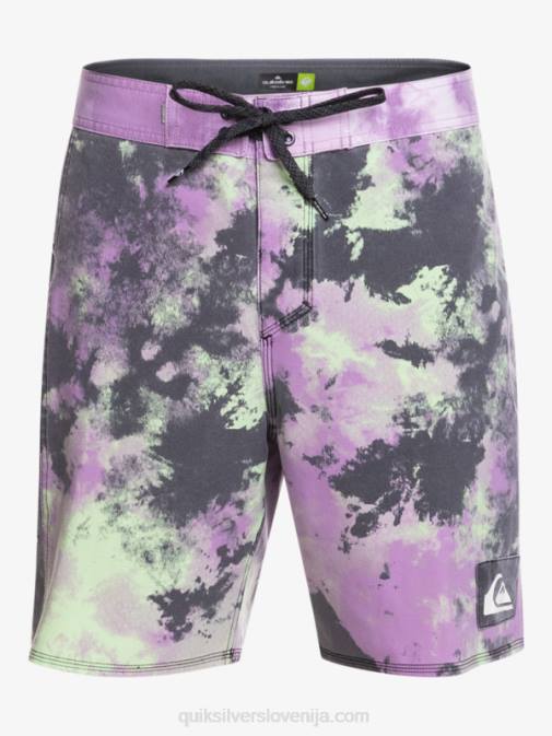 Quiksilver PJ4H1745 moški žadna limeta surfsilk acid wash 18 hlače za desko