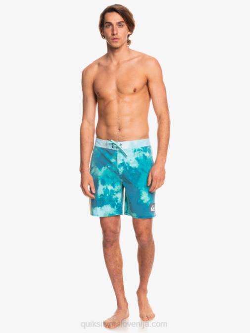 Quiksilver PJ4H1746 moški morsko pristanišče surfsilk acid wash 18 hlače za desko
