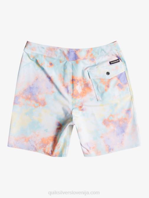 Quiksilver PJ4H1749 moški bela surfsilk piped 18 hlače za desko
