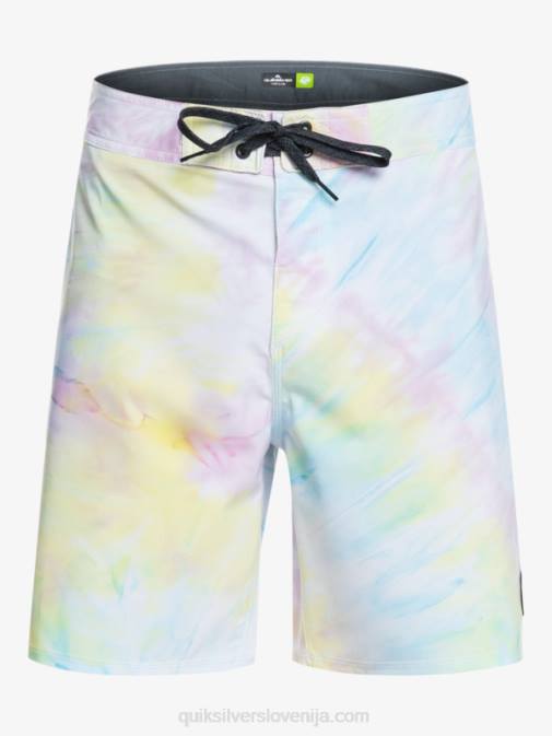 Quiksilver PJ4H1749 moški bela surfsilk piped 18 hlače za desko