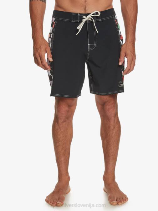 Quiksilver PJ4H174 moški Črna originalne kratke hlače arch 18