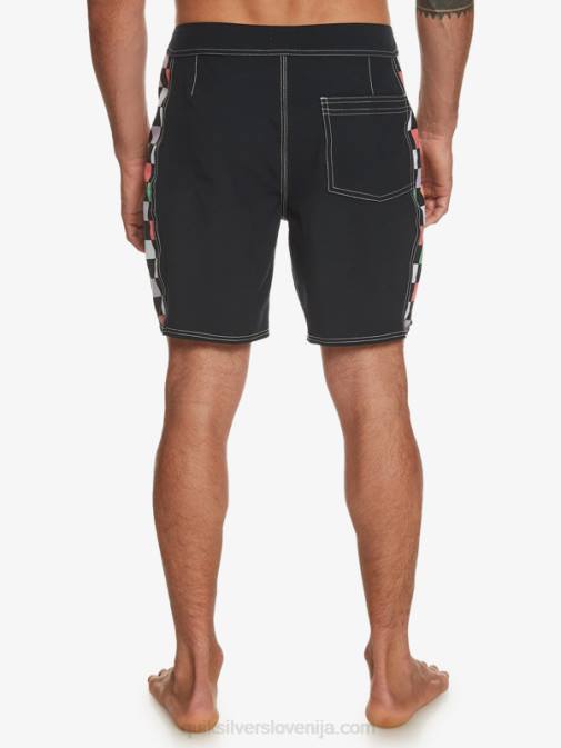 Quiksilver PJ4H174 moški Črna originalne kratke hlače arch 18