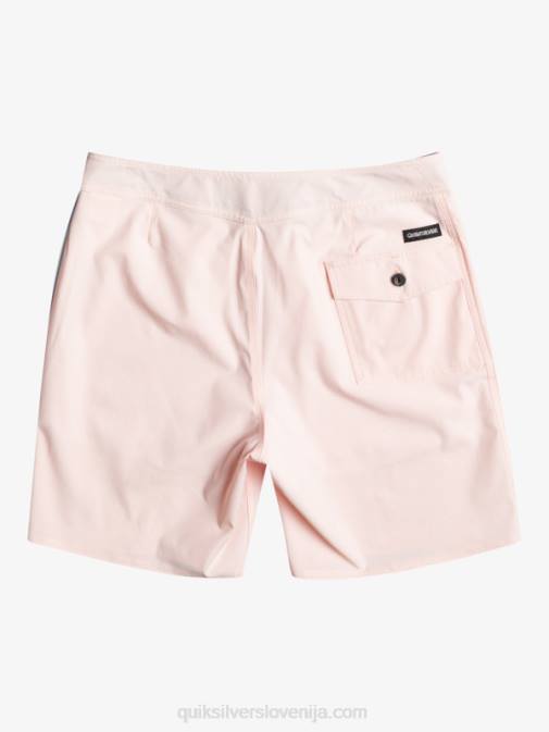 Quiksilver PJ4H1751 moški zastrto roza surfsilk piped 18 hlače za desko